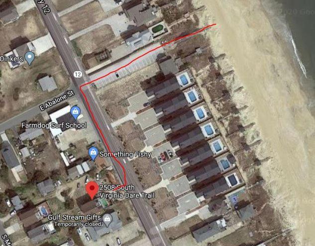2508 Beach Rd, Semi-Oceanfront, Pool/Hot Tub Nags Head Buitenkant foto